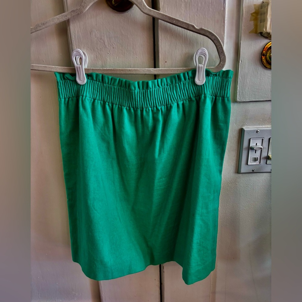 J. Crew factory linen skirt, size 8